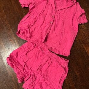 Old Navy Bright Pink Set